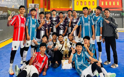 Tim Futsal Ponpes Al Kutsar Raih Juara I Dalam Ajang INYIAK CUP II